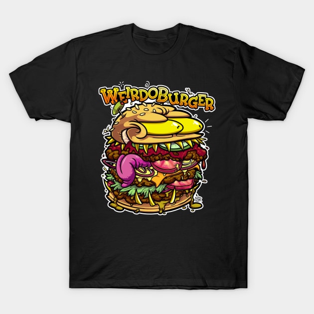 WeirdoBurger T-Shirt by CsrJara / Perronegro Clothing